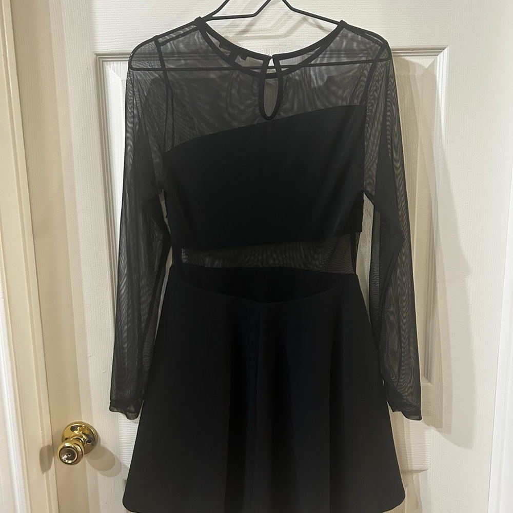 Black Skater dress